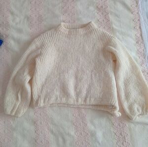 Ara Cream Women's Crew Neck Sweater